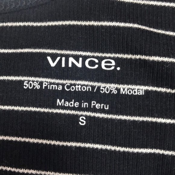Vince Favorite Striped Ribbed Tank - Picture 5 of 5